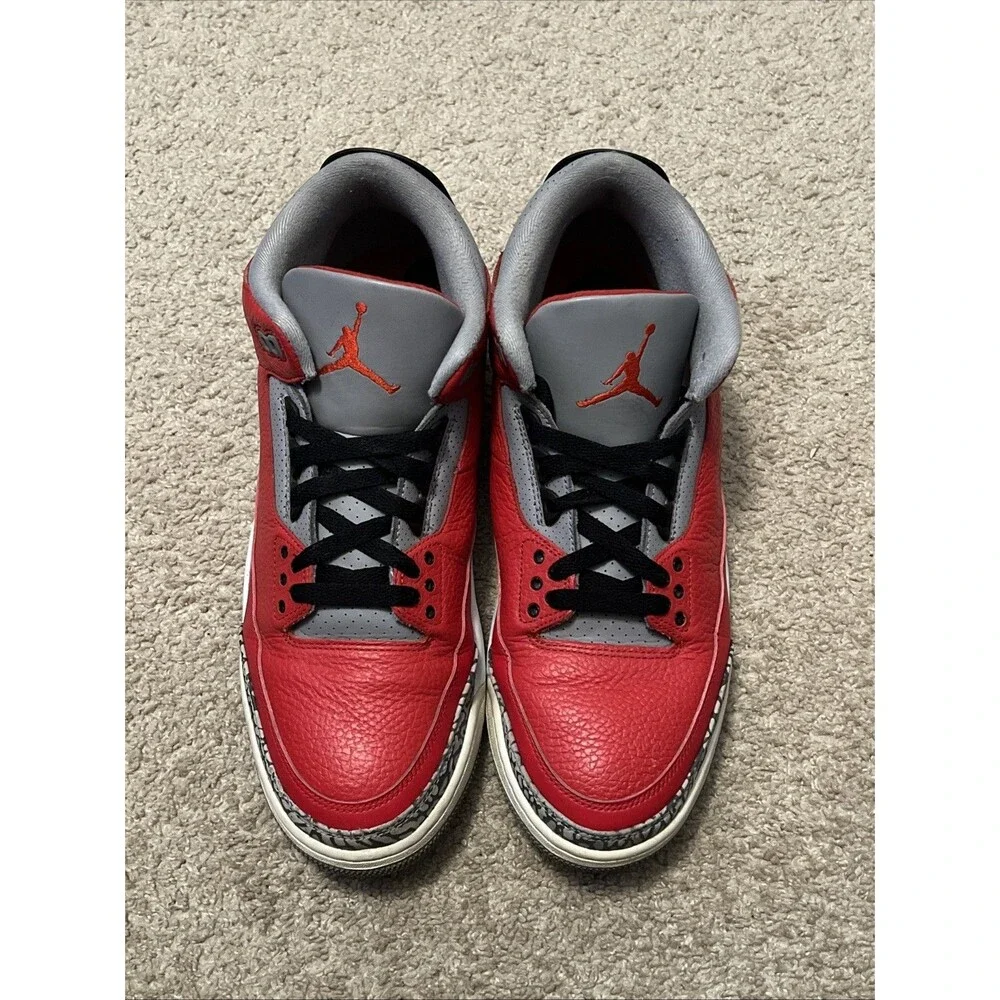 Mens Size 12 Nike Air Jordan 3 Retro SE Mid Unite CK5692-600 Used